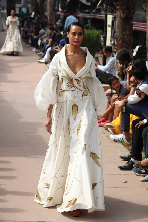 Designer Samant Chauhan showcases collection at Amazon Fashion Week