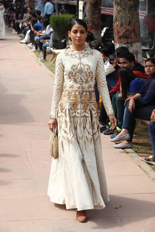 Designer Samant Chauhan showcases collection at Amazon Fashion Week