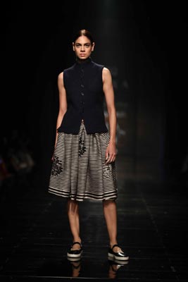 Rajesh Pratap Singh's collection catches attention at Amazon India Fashion Week