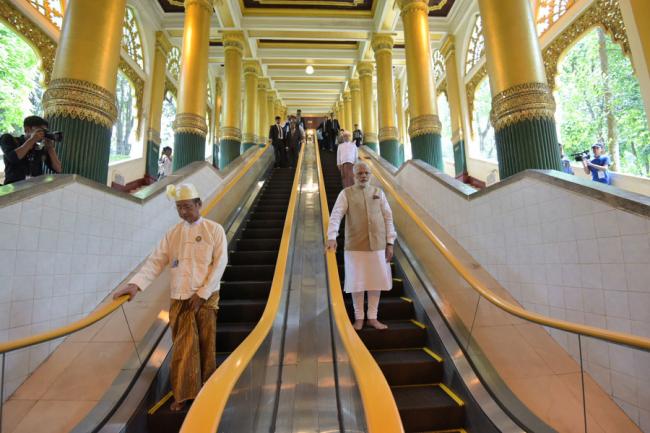 Prime Minister Narendra Modi's visit to Yangon, Myanmar 