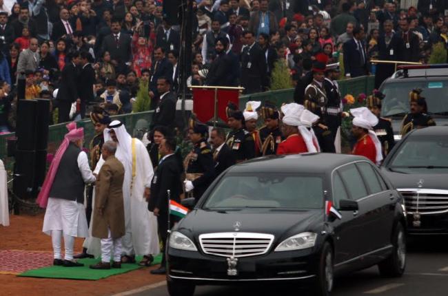 India celebrates 68th Republic Day by displaying its military might, cultural diversity