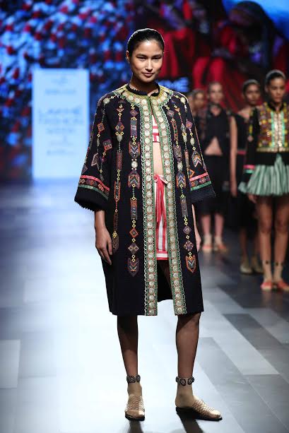  LFW: Models walk the ramp for designer Shrujan