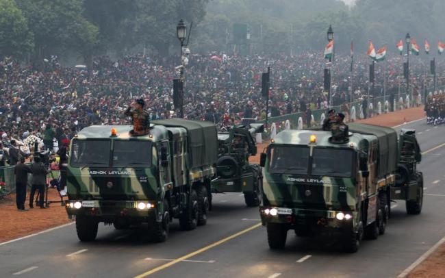 India celebrates 68th Republic Day by displaying its military might, cultural diversity