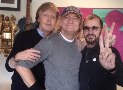  Beatles stars Paul McCartney and Ringo Starr unite for the latter's new album
