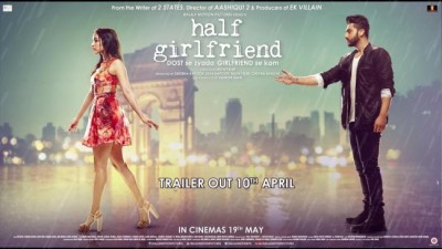 Makers to release Half Girlfriend trailer on Apr 10