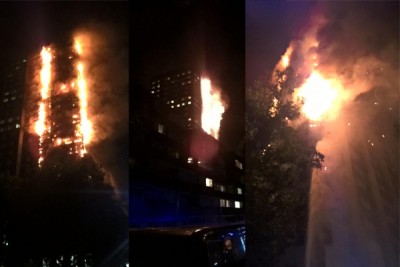 London fire tragedy : Toll likely to rise as unknown numbers of bodies lie inside Grenfell Tower