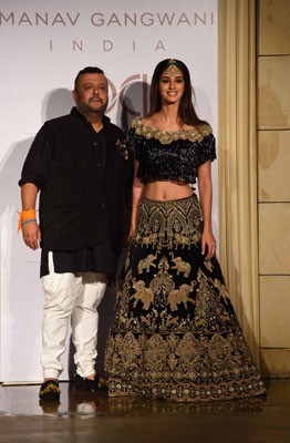 Disha Patani walks down ramp for Manav Gangwani