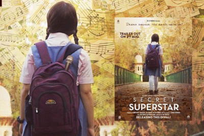 Aamir Khan unveils Secret Superstar poster