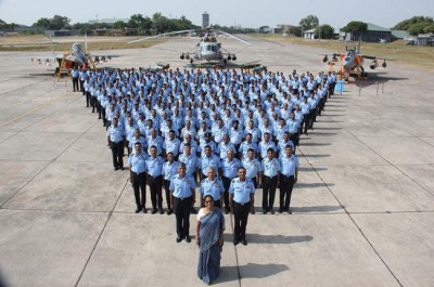 Nirmala Sitharaman visits Air Force Station Jamnagar in Gujarat