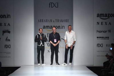 Amazon India Fashion Week: Designer Abraham & Thakore showcase collection