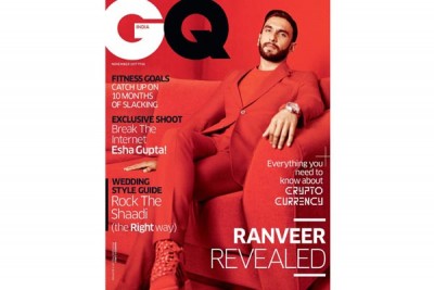 Ranveer Singh looks bold in magazine cover