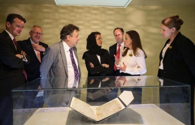 Birmingham Qurâ€™an: digital exhibition in Abu Dhabi for first time