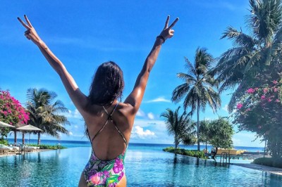 In floral swimsuit, Disha Patani looks hot in her latest Instagram pic