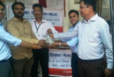 ICICI Bank organises three coin exchange melas at Antah and Baran in Rajasthan