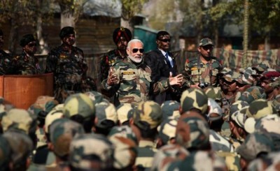PM Modi conveys Diwali greetings to the crew of INSV Tarini