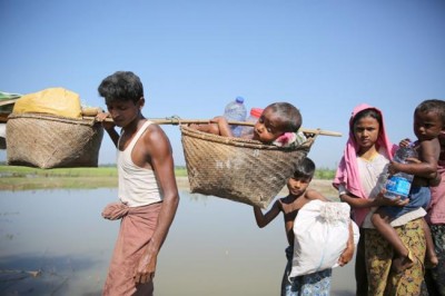 Thousands of Rohingyas cross into Bangladesh overnight; child malnutrition soars in camps â€“ UN