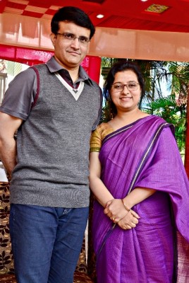 Sourav Ganguly unveils "Rhythm Express" featuring wife Dona with Pt. Prodyut Mukherjee