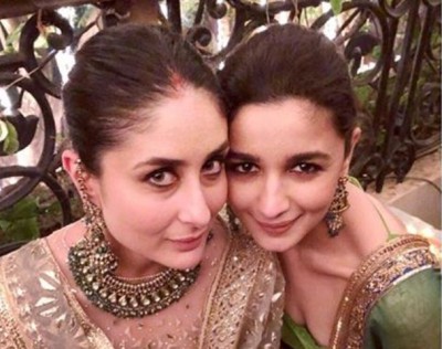 Alia Bhatt poses with 'favourite' Kareena Kapoor Khan