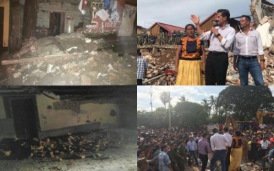 Mexico earthquake: Death toll rises to 61, flags to fly at half mast