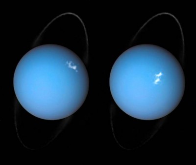 Hubble spots Auroras on Uranus
