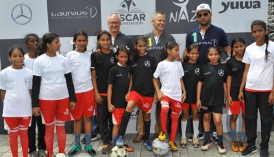Mercedes-Benz announces support for Laureus Sport for Good, Yuvraj Singh appointed as Laureus Ambassador