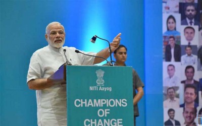 Narendra Modi calls Nepal PM, condoles loss of lives in floods