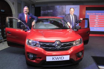 Renault India registers sales of 11,244 units in December 2016   