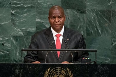 At UN, Central African Republic President outlines countryâ€™s peace, reconciliation process