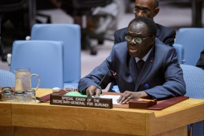  Burundi: UN envoy reiterates inclusive dialogue, regional support to political process