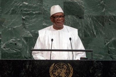 Maliâ€™s President, at General Assembly, calls on world to help equip regional anti-terror force