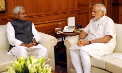 Bihar CM Nitish Kumar discusses flood situation with PM Narendra Modi 