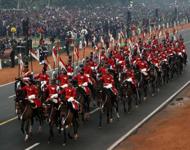 India celebrates 68th Republic Day by displaying its military might, cultural diversity