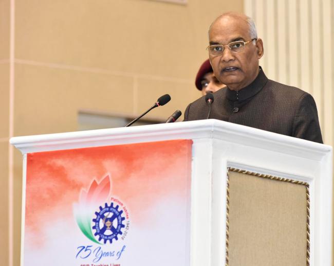 Ram Nath Kovind at Foundation Day of CSIR