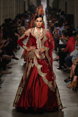 Disha Patani walks down ramp for Manav Gangwani