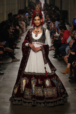 Disha Patani walks down ramp for Manav Gangwani