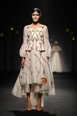 Designer Samant Chauhan displays his Spring Summer at AIFW 
