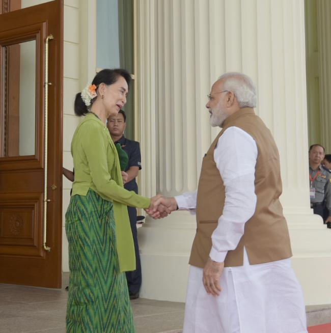 PM Modi in Myanmar