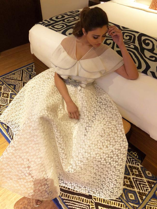 Daisy Shah spells her charm at Masala Awards 2017