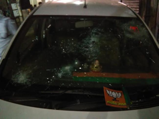 BJP office in Kolkata attacked after CBI arrests TMC MP Sudip Bandopadhyay