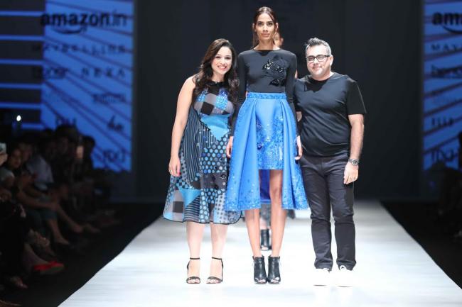 Amazon India Fashion Week Day 2: Designer Pankaj & Nidhi showcase collection