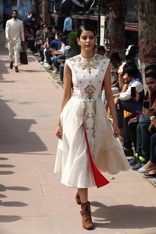 Designer Samant Chauhan showcases collection at Amazon Fashion Week