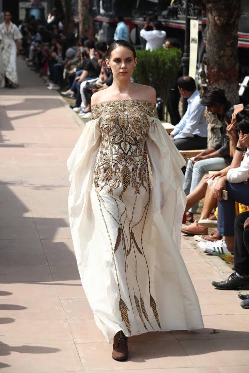 Designer Samant Chauhan showcases collection at Amazon Fashion Week