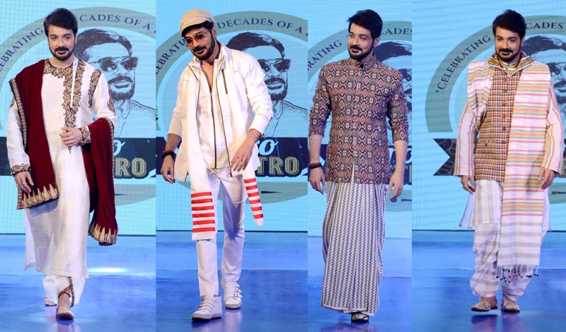 Retro Metro fashion show celebrates Prosenjit Chatterjee's birthday