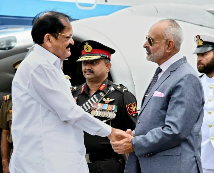 VP Venkaiah Naidu interacts with scientists, scholars, students at Dr. B.R. Ambedkar Institute of Technology