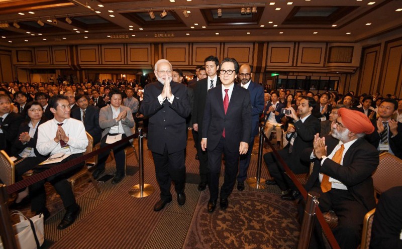 PM Narendra Modi in Japan
