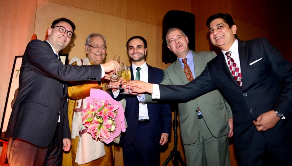 Soumitra Chatterjee receives Legion of Honours