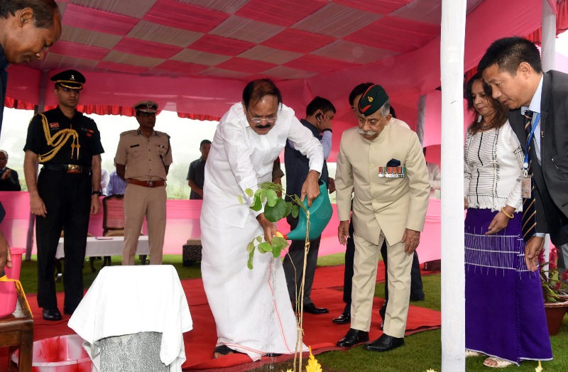  Venkaiah Naidu addresses gathering in Itanagar 