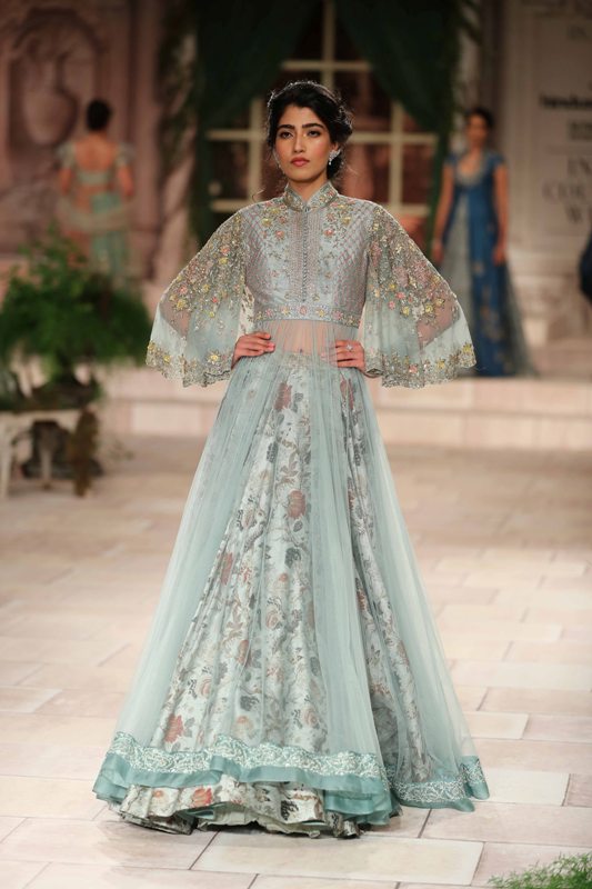 Kangana Ranaut walks the ramp in India Couture Week