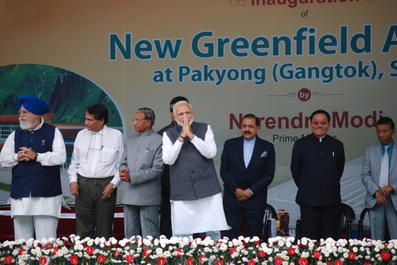 PM Narendra Modi in Sikkim