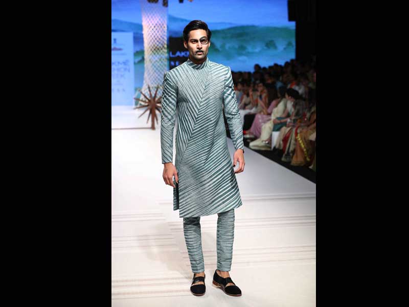 Designer Khadi Show at Lakme Fashion Week 2018
